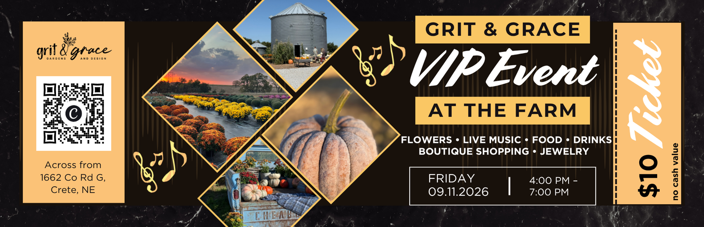 Fall VIP Event at the Farm